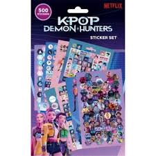 K Pop Demon Hunters: K-Pop (Sticker Book 500Pz)