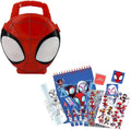 VALIGETTA 3D SPIDERMAN CON ALBUM CON COLORI E STICKERS