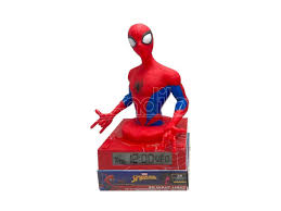 Spider-Man Lampada e Sveglia 3D