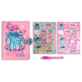 STITCH DIARIO CON LUCCHETTO CON PENNA MAGICA