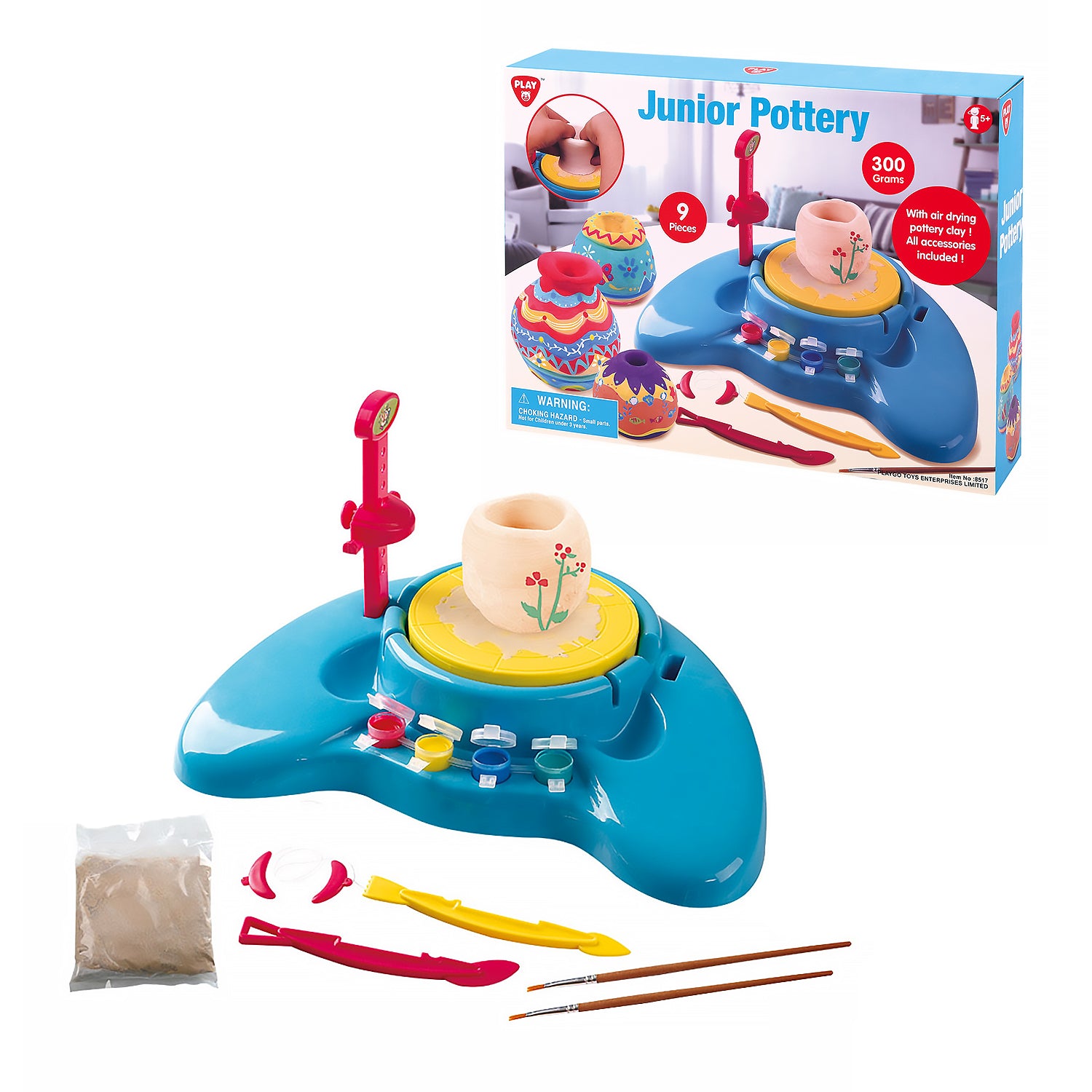 PICCOLO VASAIO CERAMICA B/O 9 PZ PLAY GO 8517