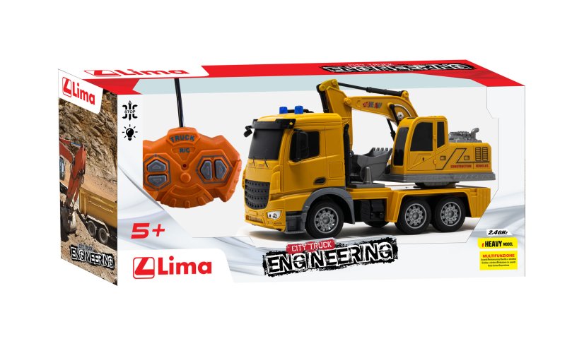 CAMION CON BRACCIO 1/24 R/C CONTRUCTION TRUCK RIC.HT205