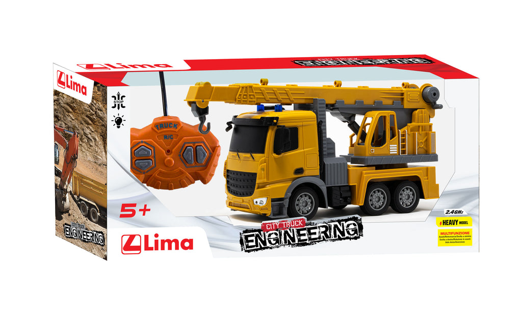 CAMION C/BRACCIO 1:24 R/C CONSTRUCTION TRUCK RICAR.HT206