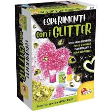 I'M A GENIUS SCIENZA POCKET ESPERIMENTI CON I GLITTER