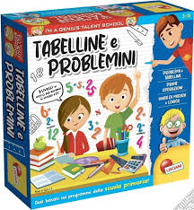 I'm a Genius TS Tabelline e Problemini, Multicolore, 100491