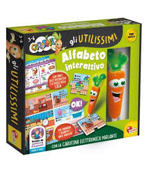 CAROTINA PENNA PARLANTE GLI UTILISSIMI ALFABETO INTERATTIVO
