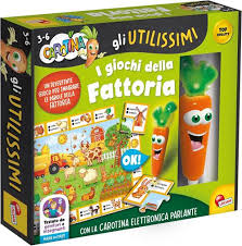 CAROTINA PENNA PARLANTE GLI UTILISSIMII GIOCHI DELLA FATTORIA