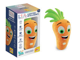 Carotina L.I.A. Peluche Intelligente Educativo con Wi-Fi e Voce