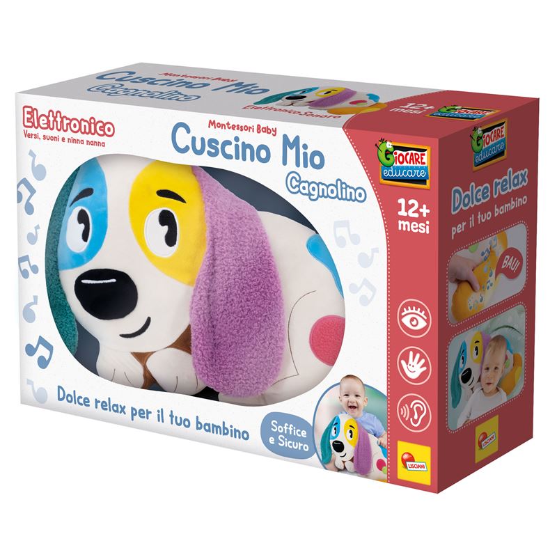 MONTESSORI BABY CUSCINO MIO - CAGNOLINO