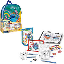 STITCH COLOURING & DRAWING LIBRI DA COLORARE+ZAINO