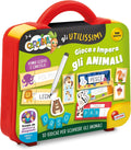 Carotina Gli Utilissimi Valigetta Gioca e impara Animali