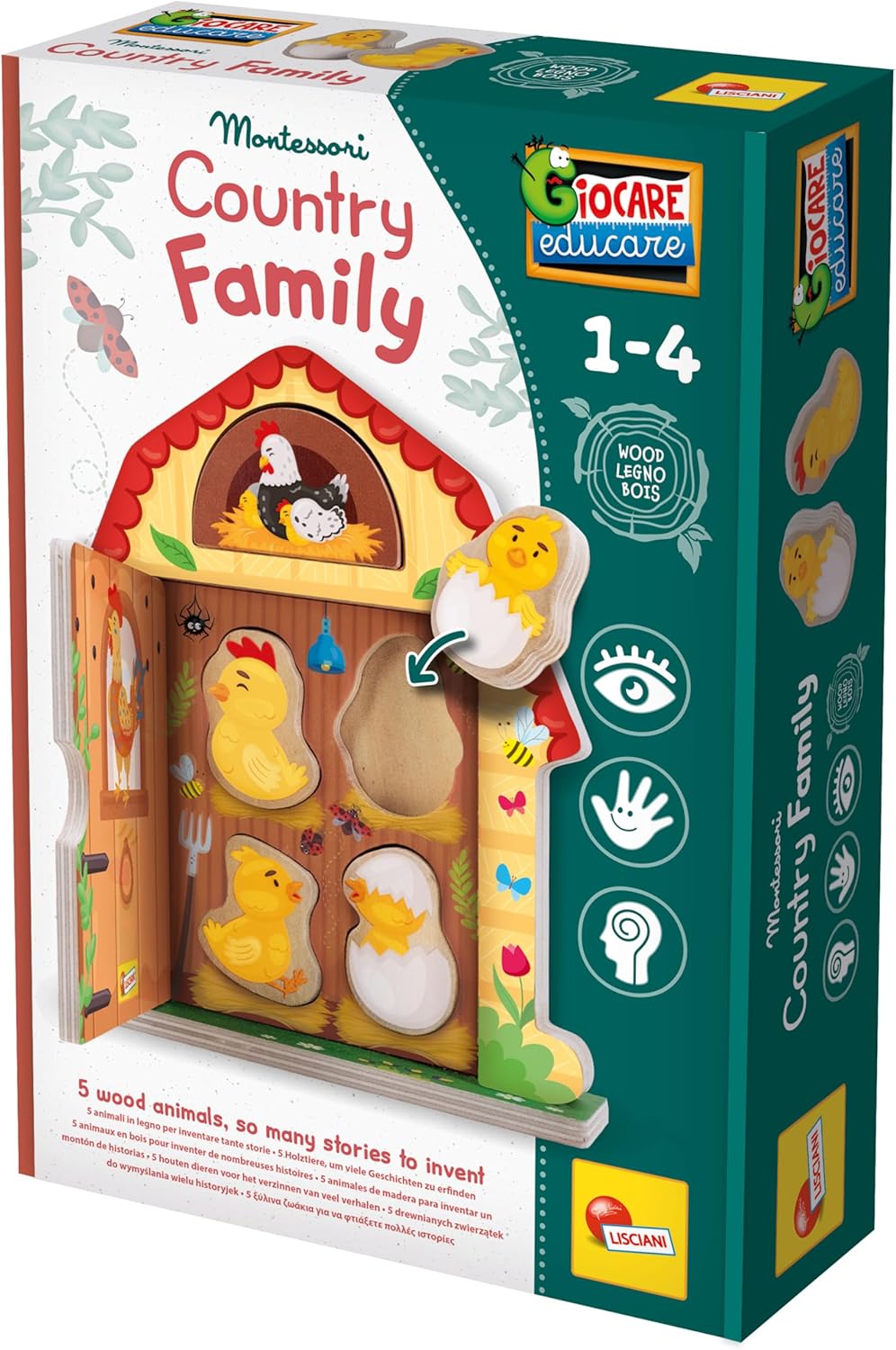 Montessori Legno Country Family