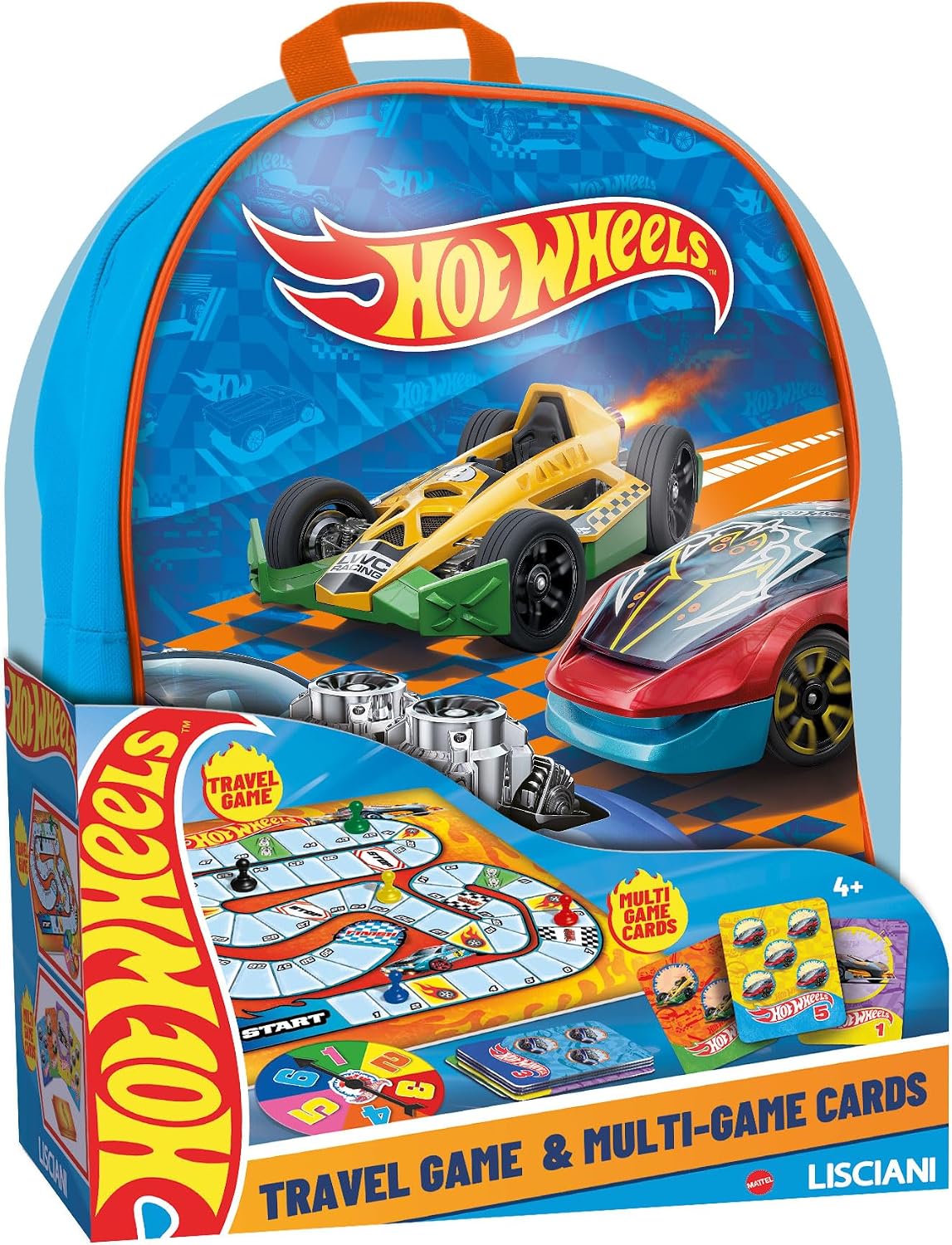 Hot Wheels ZAINO  2 in 1 Super game travel in a backpack