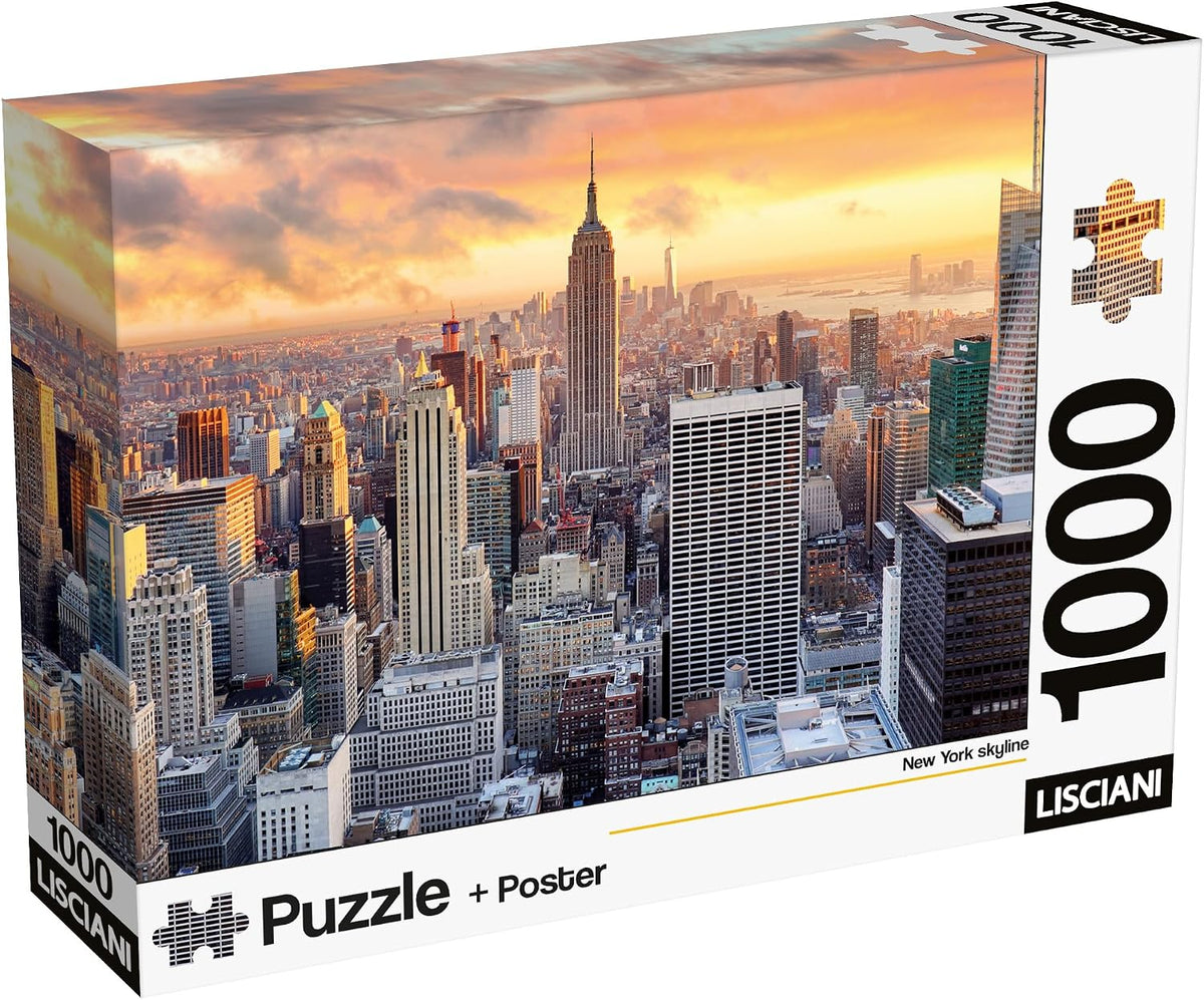 Puzzle + poster New York 1000