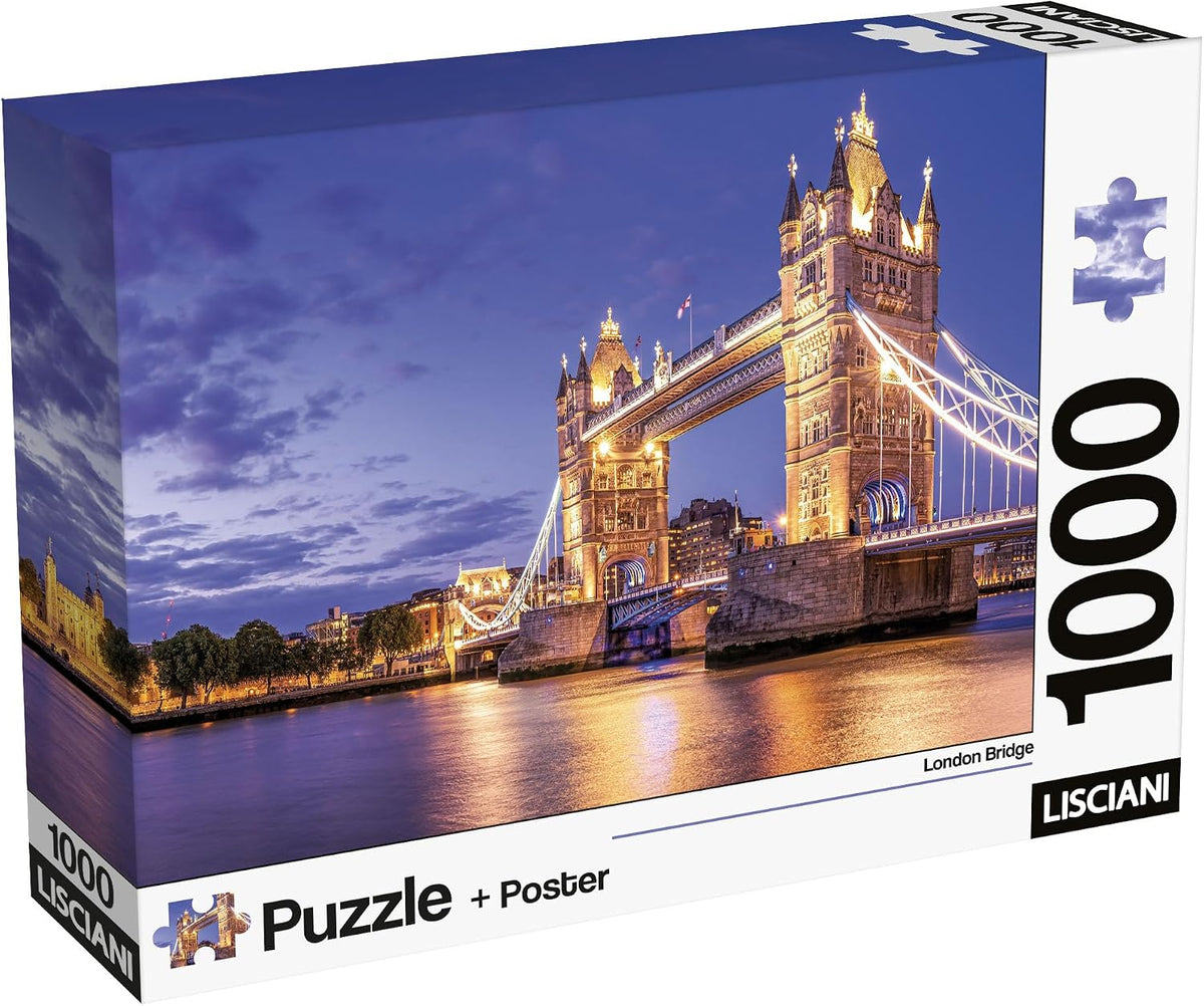 Puzzle + poster London 1000