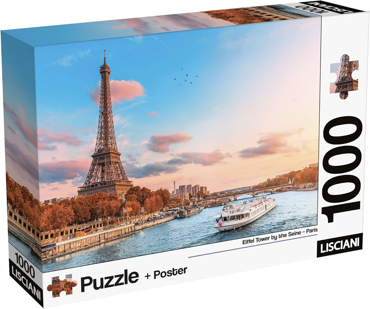 Puzzle + poster Paris 1000