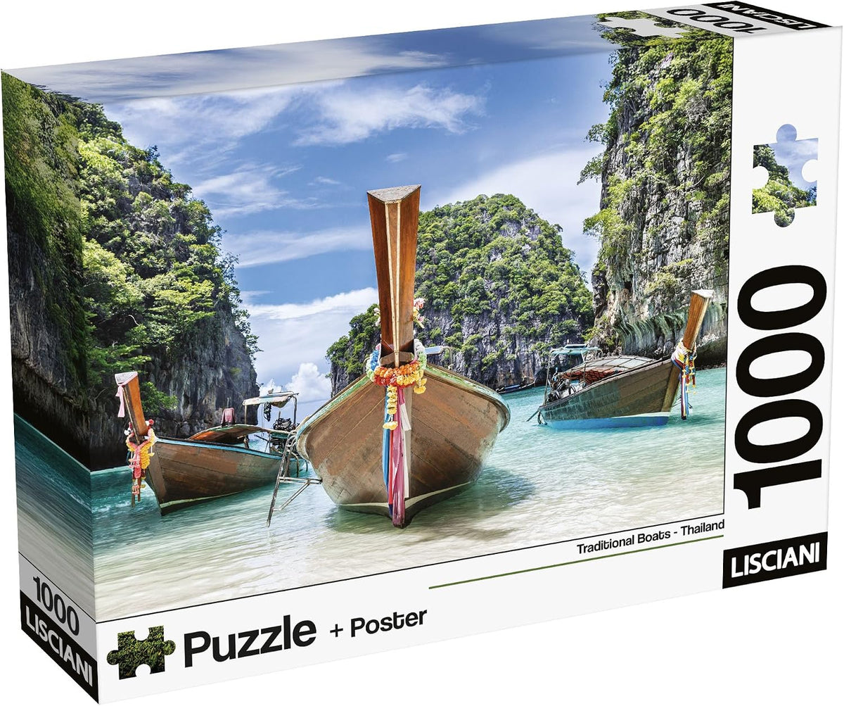 Puzzle + poster Thailand 1000