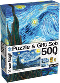 Van gogh puzzle 500PZ & gift set art the starry night