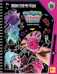 MONSTER HIGH SKETCHBOOK MONSTER FRIENDS FOREVER SCRATCH REVEAL