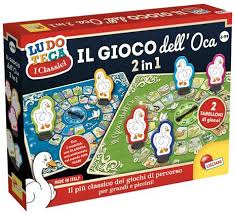 LUDOTECA IL GIOCO DELL'OCA 2 IN 1