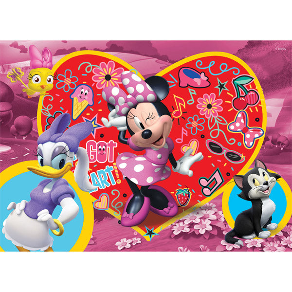 DISNEY PUZZLE DF MAXI FLOOR 108 MINNIE