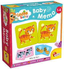 CAROTINA BABY MEMO ANIMALI