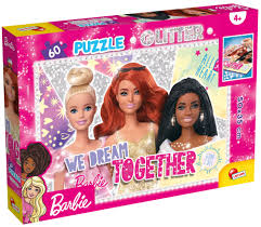 Barbie Lisciani Glitter Puzzle 60PZ