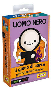 UOMO NERO IL GIOCO DI CARTE