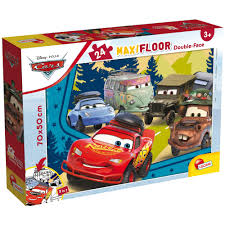DISNEY PUZZLE 24PZ MAXI FLOOR CARS