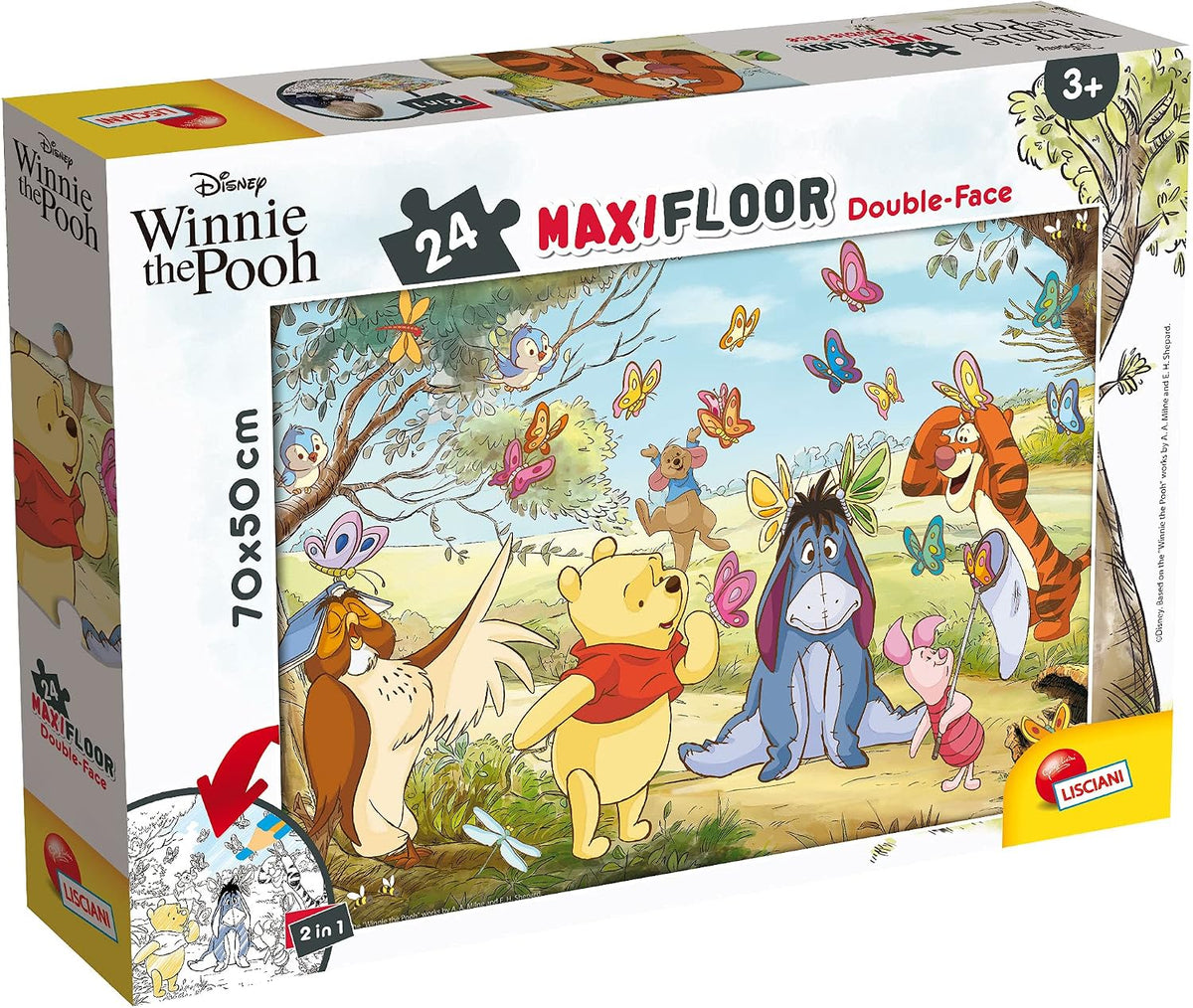 Disney Puzzle DF Maxi Floor 24 Winnie The Pooh
