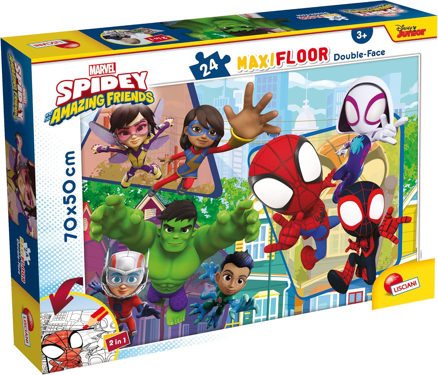 Puzzle Df Maxi Floor 24 Spidey