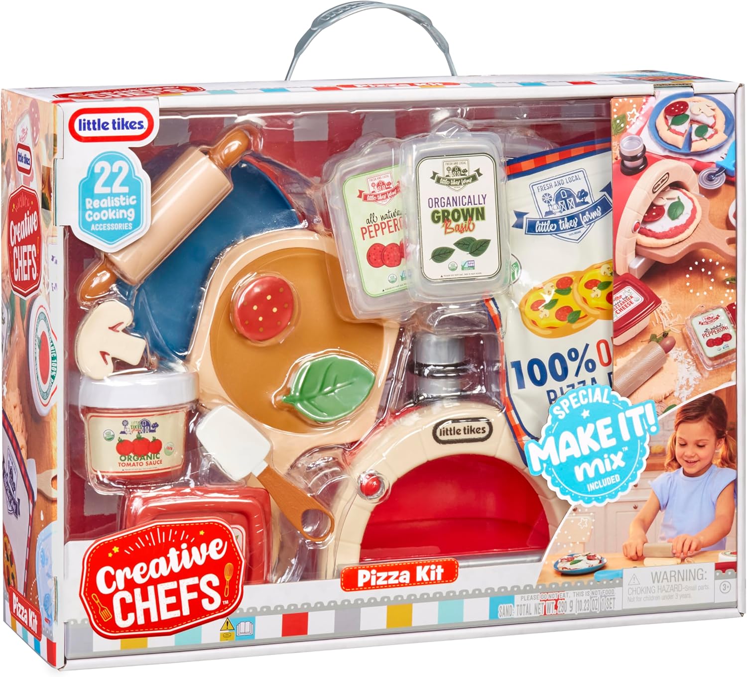 LITTLE TIKES CREATIVE CHEFS- PIZZA KIT 488771