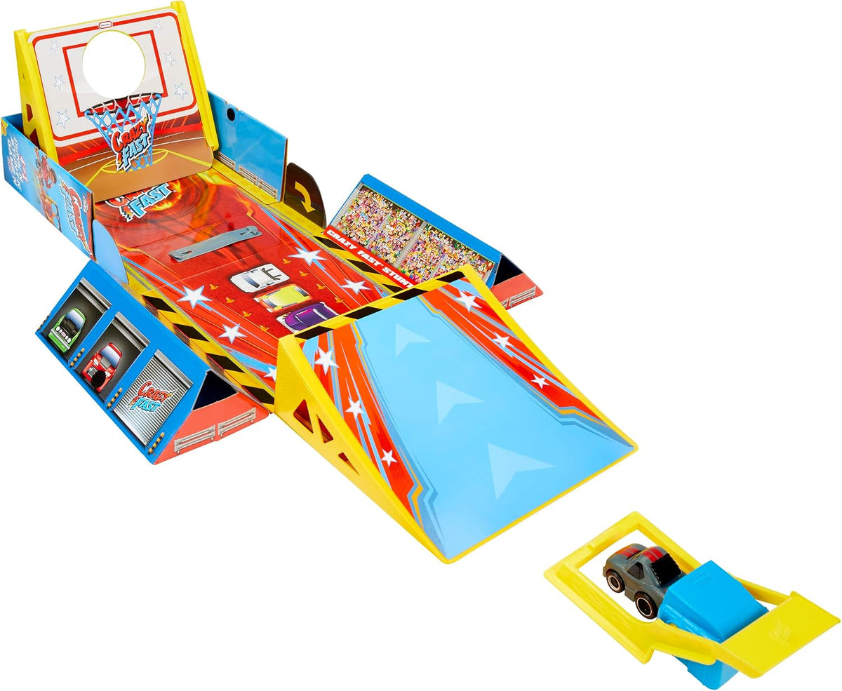 My First Cars Crazy Fast Playset 4-in-1 Dunk'n