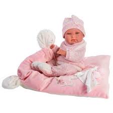 Reborn Vinile Nica Corpo 40cm con CuscinO