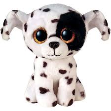 PELUCHE TY CANE LUTHER 15CM