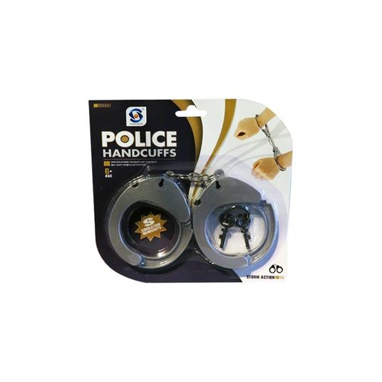 MANETTE POLIZIA  IN PLASTICA