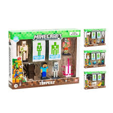 MINECRAFT 3D PACK 8 PERSONAGGI