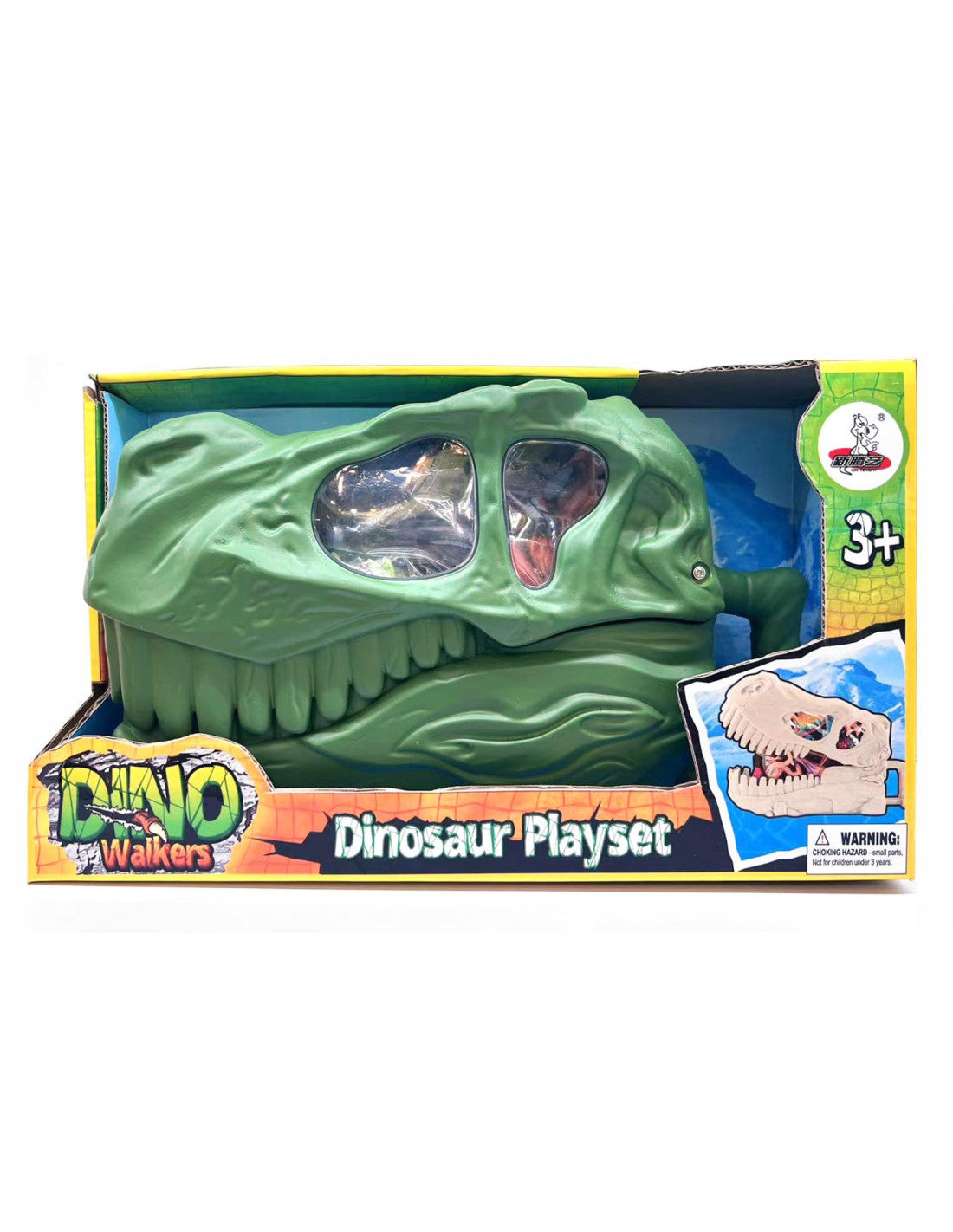 Testa con 18 Dinosauri e Accessori