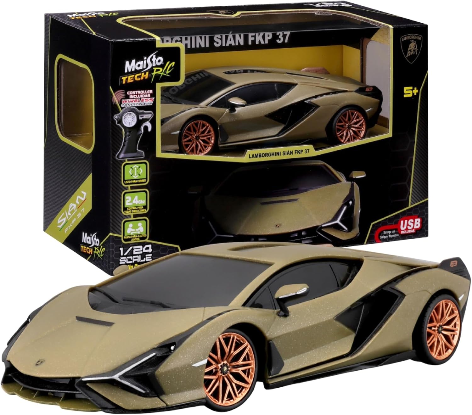RC Lamborghini Sian FKP 37 Scala 1:24 CAR.USB