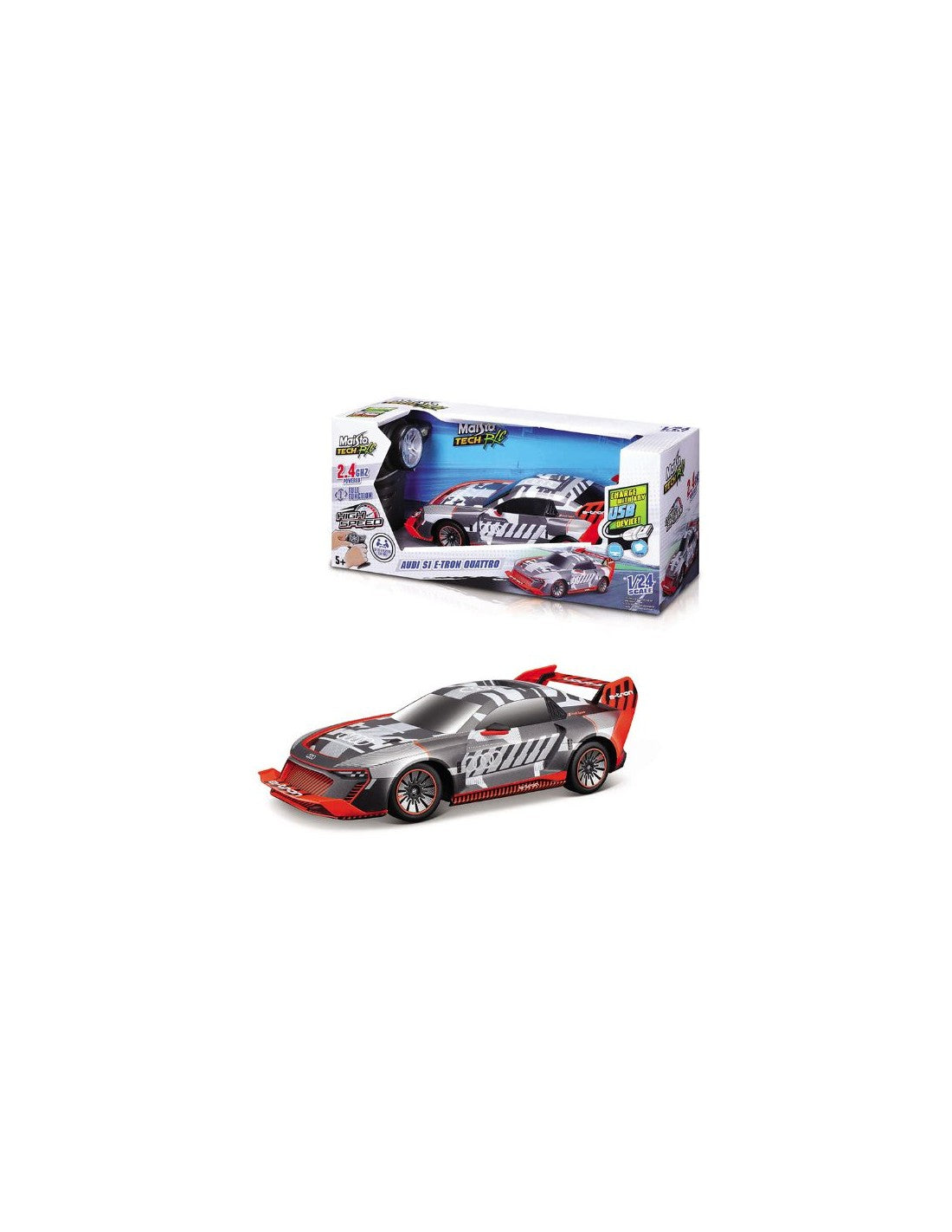 Auto Radiocomandata 1:24 street premium Audi