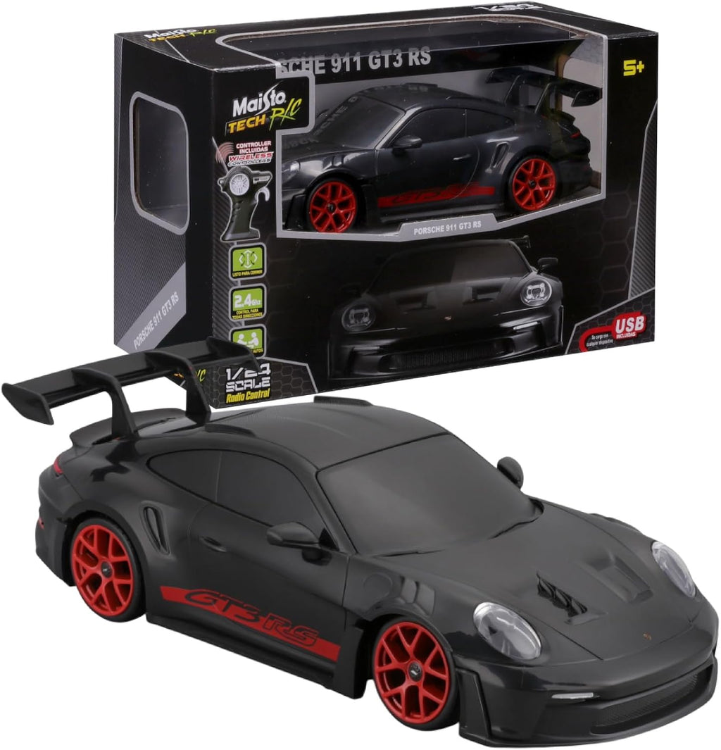 RC Porsche 911 GT3 RS Scala 1:24, Auto Radiocomandata