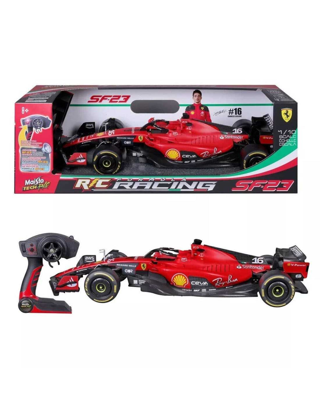 Maisto Ferrari F1 SF-23 2023 scala 1:10 RC