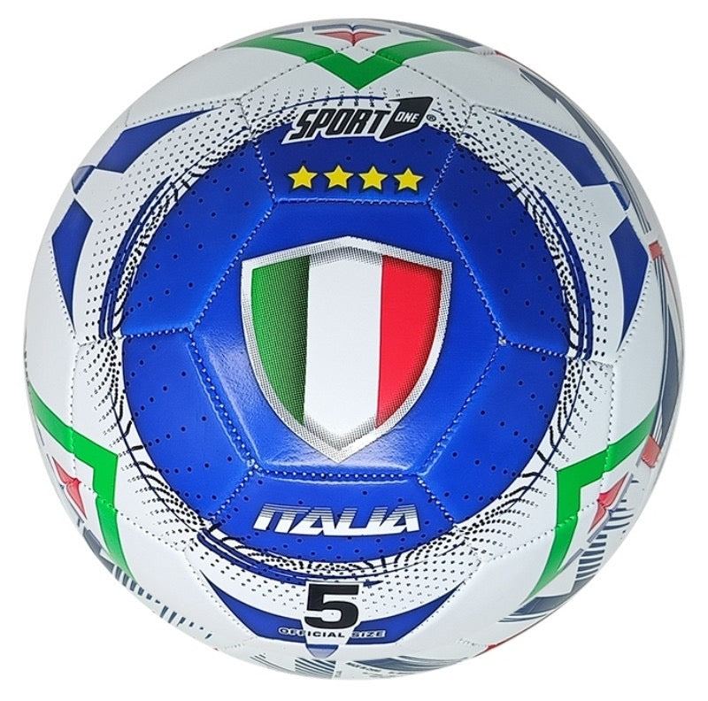 PALLONE DI CUOIO - ITALIA - TAGLIA STANDARD 5
