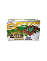 CALCETTO BILIARDO 2IN1