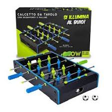 Calcetto Lumen Da Tavolo CHE SI ILLUMINA AL BUIO