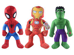SPIDERMAN/AVENGERS  PELUCHES