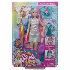 BARBIE FANTASY HAIR DOLL GHN04 CANVASS