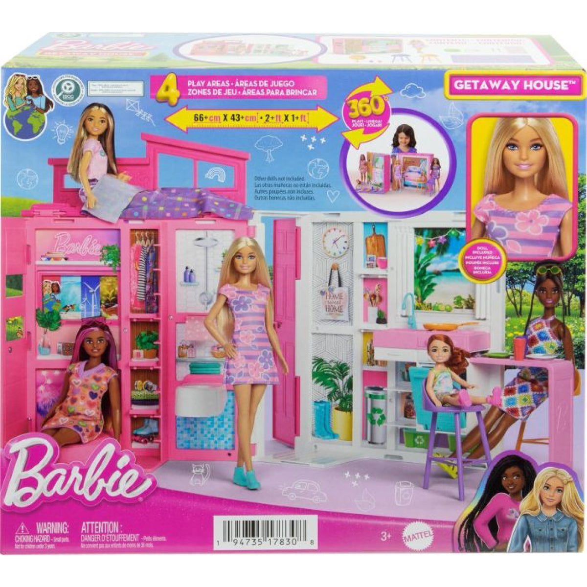 BARBIE LOFT ECO BIO CON BAMBOLA HRJ77