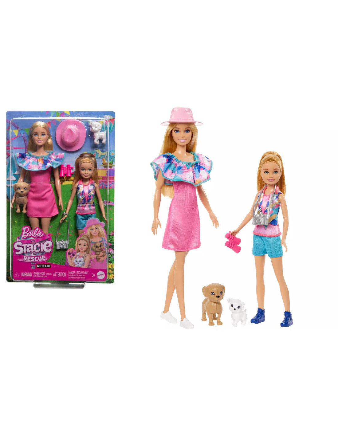 Barbie e Stacie con Cuccioli