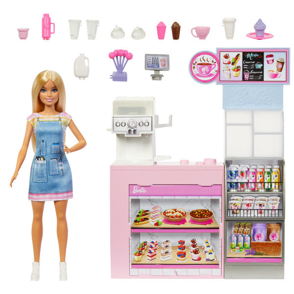 BARBIE COFFE SHOP PLAYSET HXN94